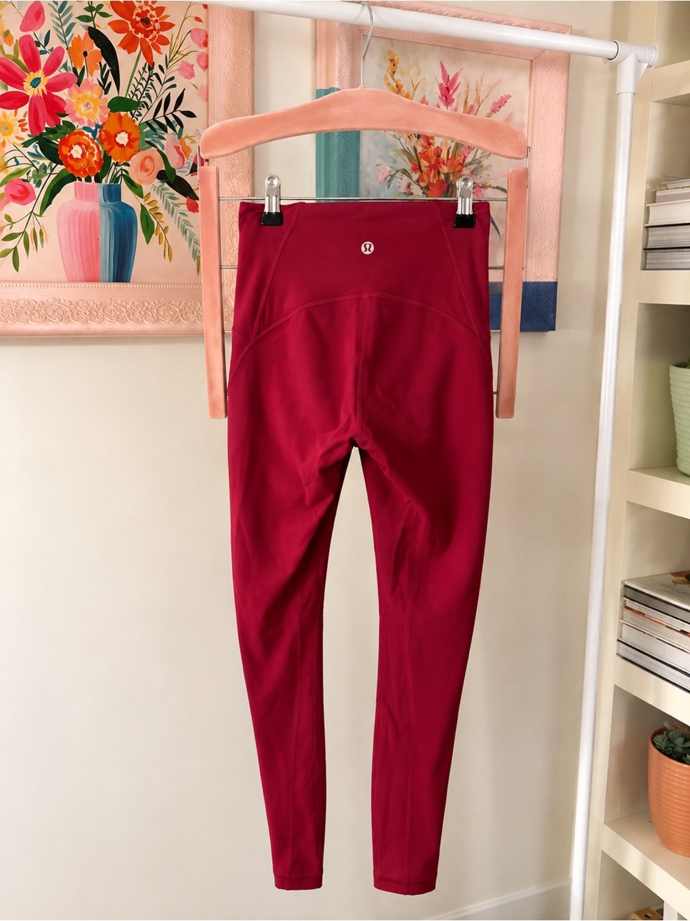 lululemon athletica Women's High-Rise Burgundy Leggings